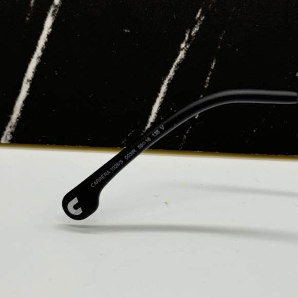 NEW CARRERA 1026/S 0003/IR UNISEX SUNGLASSES CARRERA 1026/S BLACK ROUND EYEWEAR - Picture 8 of 9